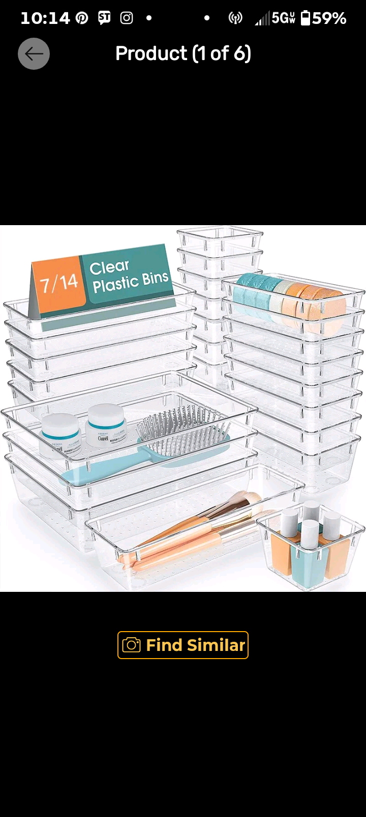 Kitchen drawer organizer